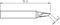 Weller RTP 010 K NW Soldeerpunt Mespunt 45a Lengte soldeerpu
