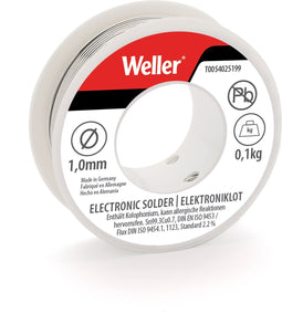 Weller T0054025199N - Soldeertin EL99/1-100 - Loodvrij - Ø1mm - 100g