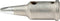 Weller WLTDF24IBU75 Soldeerpunt Platte vorm Grootte soldeerpunt 2.4 mm Inhoud: 3 stuk(s)