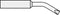 Weller XNT BX Soldeerpunt Beitelvorm, gebogen Grootte soldeerpunt 2.4 mm Inhoud: 1 stuk(s)