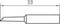 Weller XNT GW Soldeerpunt Afgeschuind 45° Grootte soldeerpunt 2 mm Lengte soldeerpunt: 33 mm Inhoud: 1 stuk(s)