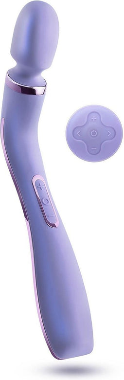 WELLNESS ETERNAL WAND BLUSH PAARS - WAND VIBRATOR MET AFSTANDSBEDIENING