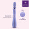 WELLNESS ETERNAL WAND BLUSH PAARS - WAND VIBRATOR MET AFSTANDSBEDIENING