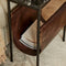 StarFurn Bijzettafel Bow Zwart Marmer 45cm