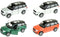 Welly Metalen Land Rover Evoque wit 12 Cm