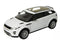 Welly Metalen Land Rover Evoque wit 12 Cm