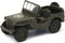 Welly Speelgoed USA Army Jeep auto - legergroen - die-cast metaal - 11 cm - Model Willys