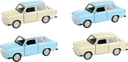 Welly Trabant 601 4-ass Scales 1:34-1:39 collection 43654 S