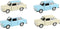 Welly Trabant 601 4-ass Scales 1:34-1:39 collection 43654 S