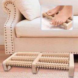 Wellys Wooden Foot Massager
