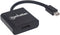 Manhattan 152570 - Mini-DisplayPort naar HDMI Adapter - Actieve signaalconversie - Zwart