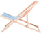 Weltevree | Beach Chair | Strandstoel Opvouwbaar, Tuinstoel, Campingstoel, Kampeer Stoel Strand | Beukenhout & Organisch Katoen | Geel/Groen