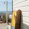 Weltevree | Beach Chair | Strandstoel Opvouwbaar, Tuinstoel, Campingstoel, Kampeer Stoel Strand | Beukenhout & Organisch Katoen | Geel/Groen