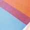 Weltevree | Beach Rocker | Schommelstoel Strand, Tuinstoel, Strandstoel Opvouwbaar, Campingstoel | Beukenhout & Organisch Katoen | Rood/Blauw