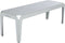 Weltevree | Bended Bench | Tuinbank - Buitenbank 3 Persoons | Aluminium Gepoedercoate Afwerking | Tuinmeubel | Agaatgrijs RAL 7038