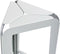 Weltevree | Bended Stool High | Hoge Stalen Bar Stoel Buiten | Tuinstoel, Barstoel | Gepoedercoat Staal | Agaatgrijs RAL 7038