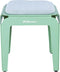 Weltevree | Bended Stool | Krukje buiten, Multifunctionele Kruk & Bijzettafel Buiten | Aluminium Gepoedercoat | Lichtgroen RAL 6021