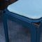 Weltevree | Bended Stool | Krukje buiten, Multifunctionele Kruk & Bijzettafel Buiten | Aluminium Gepoedercoat | Grijsblauw RAL 5008