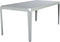 Weltevree | Bended Table | Aluminium Tuintafel 90 x 180 cm | Tuinmeubel, Buitentafel, Eettafel Buiten | Tuin Tafel 6 Personen | Agaatgrijs