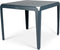 Weltevree | Bended Table | Aluminium Tuintafel 90 x 90 cm | Tuinmeubel, Buitentafel Vierkant, Eettafel Buiten | Tuin Tafel 4 Personen | Grijsblauw