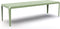 Weltevree | Bended Table | Aluminium Tuintafel 90 x 90 cm | Tuinmeubel, Buitentafel Vierkant, Eettafel Buiten | Tuin Tafel 4 Personen | Lichtgroen