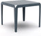Weltevree | Bended Table | Aluminium Tuintafel 90 x 90 cm | Tuinmeubel, Buitentafel Vierkant, Eettafel Buiten | Tuin Tafel 4 Personen | Lichtgroen