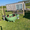Weltevree | Dutchtub Original | Hottub Houtgestookt | Jacuzzi, Zwembad, Bad Voor Buiten | Olijfgroen RAL 6011 | Polyester | Hottub voor Buiten | 600 Liter