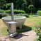 Weltevree | Dutchtub Original | Hottub Houtgestookt | Jacuzzi, Zwembad, Bad Voor Buiten | Kiezelgrijs RAL 7032 | Polyester | Hottub voor Buiten | 600 Liter