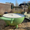 Weltevree | Dutchtub Original | Hottub Houtgestookt | Jacuzzi, Zwembad, Bad Voor Buiten | Olijfgroen RAL 6011 | Polyester | Hottub voor Buiten | 600 Liter