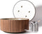 Weltevree | Dutchtub Wood | Hottub Houtgestookt | Duurzaam Thermisch Gemodificeerd Essenhout | Jacuzzi, Zwembad, Hottub voor buiten | Houten Plato Panelen