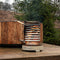 Weltevree | Dutchtub Wood | Hottub Houtgestookt | Duurzaam Thermisch Gemodificeerd Essenhout | Jacuzzi, Zwembad, Hottub voor buiten | Houten Plato Panelen