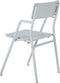 Weltevree | Flip Up Chair | Buitenstoel, Design Tuinstoel met Opklapbare Zitting | Aluminium | Gepoedercoat | Agaatgrijs RAL 7038