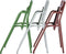 Weltevree | Flip Up Chair | Buitenstoel, Design Tuinstoel met Opklapbare Zitting | Aluminium | Gepoedercoat | Rood RAL 3009