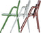 Weltevree | Flip Up Chair | Buitenstoel, Design Tuinstoel met Opklapbare Zitting | Aluminium | Gepoedercoat | Rood RAL 3009
