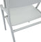 Weltevree | Flip Up Chair | Buitenstoel, Design Tuinstoel met Opklapbare Zitting | Aluminium | Gepoedercoat | Agaatgrijs RAL 7038