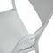Weltevree | Flip Up Chair | Buitenstoel, Design Tuinstoel met Opklapbare Zitting | Aluminium | Gepoedercoat | Agaatgrijs RAL 7038