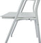 Weltevree | Flip Up Chair | Buitenstoel, Design Tuinstoel met Opklapbare Zitting | Aluminium | Gepoedercoat | Agaatgrijs RAL 7038