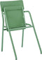 Weltevree | Flip Up Chair | Buitenstoel, Design Tuinstoel met Opklapbare Zitting | Aluminium | Gepoedercoat | Olijfgroen RAL 6011