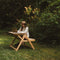 Weltevree | Folding Picnic Table | Opvouwbare Picknicktafel of Bank met Rugleuning | Bamboe | Bruin