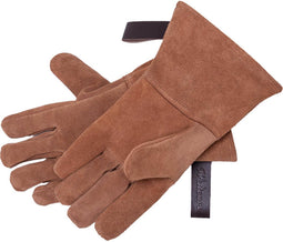 Weltevree | Gloves | Handschoenen voor Opstoken Houtvuur van Leer | Ovenwanten, BBQ Handschoenen, Ovenhandschoenen | Beschermend & Stevig | Leder