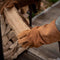 Weltevree | Gloves | Handschoenen voor Opstoken Houtvuur van Leer | Ovenwanten, BBQ Handschoenen, Ovenhandschoenen | Beschermend & Stevig | Leder