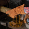 Weltevree | Gloves | Handschoenen voor Opstoken Houtvuur van Leer | Ovenwanten, BBQ Handschoenen, Ovenhandschoenen | Beschermend & Stevig | Leder