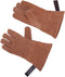 Weltevree | Gloves | Handschoenen voor Opstoken Houtvuur van Leer | Ovenwanten, BBQ Handschoenen, Ovenhandschoenen | Beschermend & Stevig | Leder