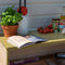 Weltevree | Guidelight | Multifunctionele & Oplaadbare Lantaarn voor Buiten | Windlicht, Zaklamp, Camping Lamp, Buitenlamp, Sfeerlamp | Spatwaterdicht | Accu 15 uur | Sfeerlicht Buitenverlichting | Rood RAL 2002