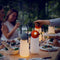 Weltevree | Guidelight | Multifunctionele & Oplaadbare Lantaarn voor Buiten | Windlicht, Zaklamp, Camping Lamp, Buitenlamp, Sfeerlamp | Spatwaterdicht | Sfeerlicht Buitenverlichting | Tomato Red RAL 3013