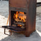 Weltevree | Outdooroven | Pizza Oven, Buitenhaard, BBQ & Grill | Buitenkachel, Houtoven | Incl Pizzasteen, Grillrooster en Kachelpijp 1m | Buitenkeuken | Cortenstaal