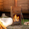 Weltevree | Outdooroven | Pizza Oven, Buitenhaard, BBQ & Grill | Buitenkachel, Houtoven | Incl Pizzasteen, Grillrooster en Kachelpijp 1m | Buitenkeuken | Cortenstaal