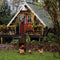 Weltevree | Outdooroven | Pizza Oven, Buitenhaard, BBQ & Grill | Buitenkachel, Houtoven | Incl Pizzasteen, Grillrooster en Kachelpijp 1m | Buitenkeuken | Cortenstaal