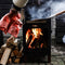 Weltevree | Outdooroven | Pizza Oven, Buitenhaard, BBQ & Grill | Buitenkachel, Houtoven | Incl Pizzasteen, Grillrooster en Kachelpijp 1m | Buitenkeuken | Cortenstaal