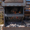 Weltevree | Outdooroven XL | Pizza Oven, Buitenhaard, BBQ & Grote Grill | Barbecue Incl Pizzasteen, Afsluitbare Deur en Deksel | Buitenkeuken | Cortenstaal